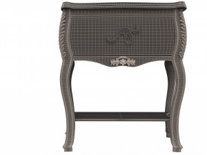 tumba bedroom furniture design afaq Model 3D