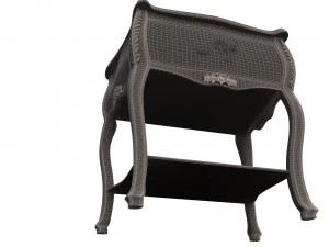 Дизайн мебели для спальни Тумба, часто задаваемые вопросы 3D Модель