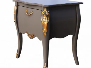 Дизайн мебели для спальни Тумба AFAQ киви 3D Модель