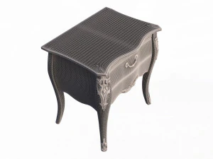 Дизайн мебели для спальни Тумба AFAQ киви 3D Модель