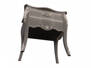 Дизайн мебели для спальни Тумба AFAQ киви 3D Модель