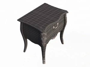 Дизайн мебели для спальни Тумба AFAQ киви 3D Модель