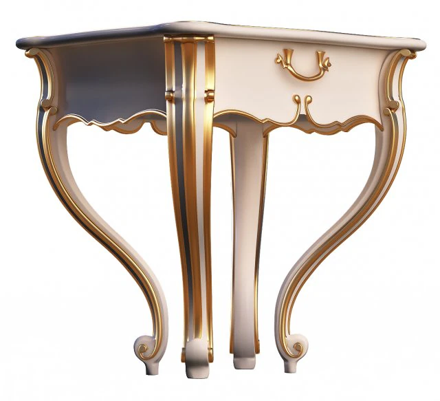 Дизайн мебели для спальни &laquo;Тумба&raquo; Йегане 3D Модель .c4d .max .obj .3ds .fbx .stl .blend 