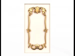 puerta del mueble de cocina cl&aacute;sico 2 shahin Modelo 3D