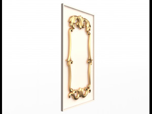 kitchen cabinet door classic 2 shahin Modelo 3D