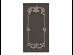 kitchen cabinet door classic 2 shahin Modelo 3D