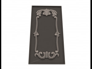 kitchen cabinet door classic 2 shahin Modelo 3D