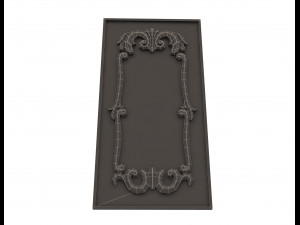 kitchen cabinet door classic 2 shahin Modelo 3D