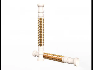 bala&uacute;stre cl&aacute;ssico shahin Modelo 3D