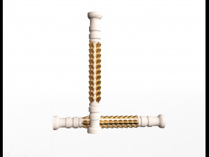 classic baluster shahin 3D Model