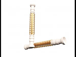 classic baluster shahin 3D Model