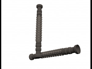 classic baluster shahin 3D Model