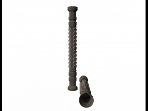 classic baluster shahin 3D Model