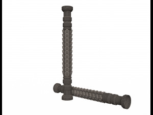 classic baluster shahin 3D Model
