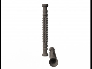 classic baluster shahin 3D Model