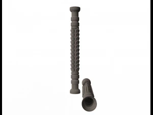 classic baluster shahin 3D Model