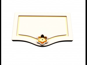 kitchen cabinet door classic yegane Modelo 3D