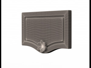 kitchen cabinet door classic yegane Modelo 3D
