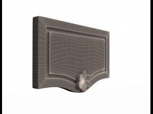 kitchen cabinet door classic yegane Modelo 3D