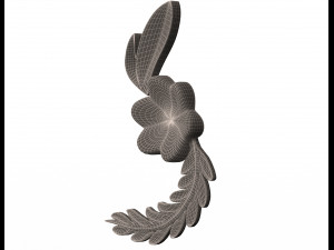 carving plaster molding decoration nene 3D 模型