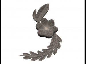 carving plaster molding decoration nene 3D 模型