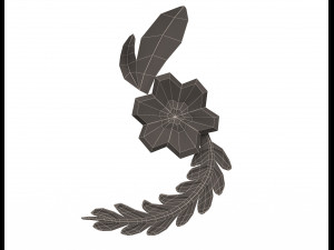 carving plaster molding decoration nene 3D 模型