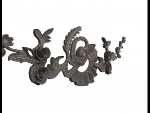 carving plaster molding decoration teatable 3D Model