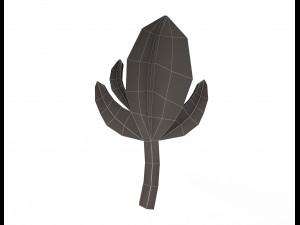 leave carving plaster molding decoration 2 3D Model