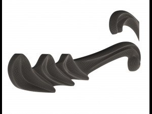 carving plaster molding decoration t 3D Model