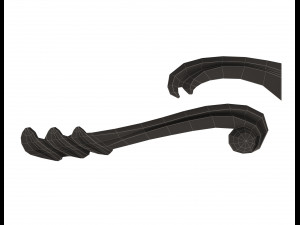 carving plaster molding decoration t 3D Model