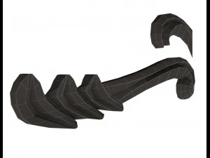 carving plaster molding decoration t 3D Model