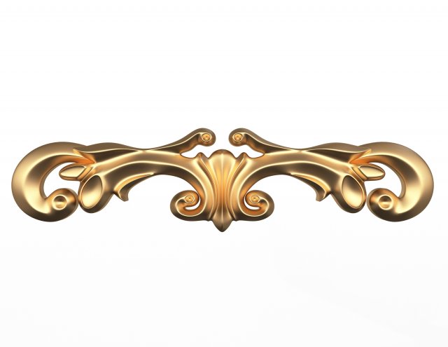 3d carving plaster molding decoration shahin 3D Model .c4d .max .obj .3ds .fbx .stl .blend 