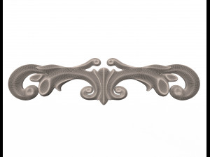 3d carving plaster molding decoration shahin 3D Model