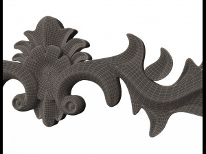 3d carving plaster molding decoration shahin k 3D-Modell