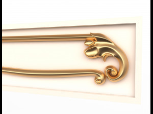 kitchen cabinet door classic 3 Modello 3D
