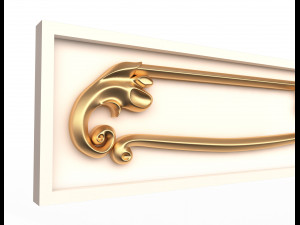 kitchen cabinet door classic 3 Modello 3D