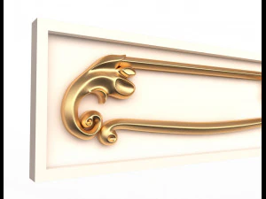 kitchen cabinet door classic 3 3D Model