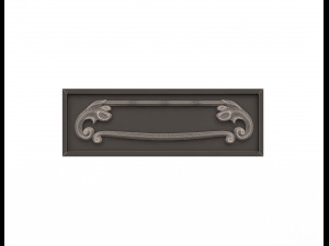 kitchen cabinet door classic 3 Modello 3D