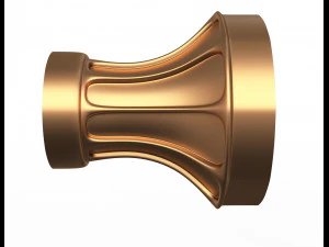 capital da coluna Modelo 3D