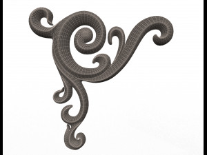 carving plaster molding decoration cnc 3D Model