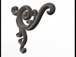 carving plaster molding decoration cnc 3D Model