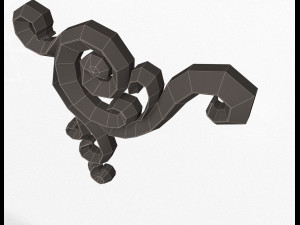 carving plaster molding decoration cnc 3D Model