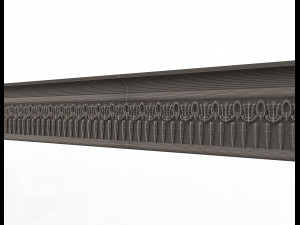 classic door cornice 3D Модель