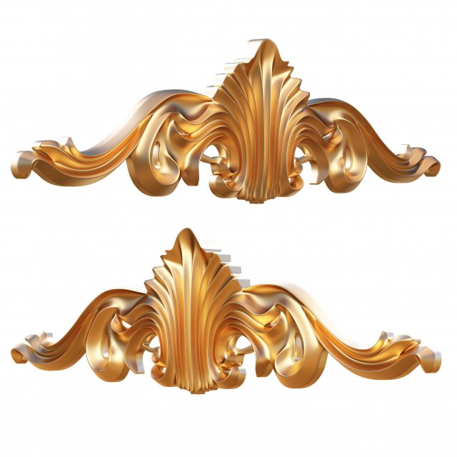 ornament carving molding decoration cnc 3D 模型 .c4d .max .obj .3ds .fbx .stl .blend