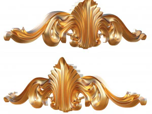 орнамент резьба литье украшение чпу 3D Модель