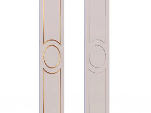 wardrobe door classic 1 3D Model