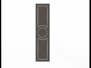 wardrobe door classic 1 3D Model