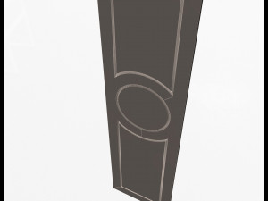 wardrobe door classic 1 3D Model