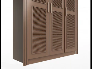 blinds wardrobe door classic 3 3D Model