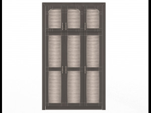 blinds wardrobe door classic 3 3D Модель